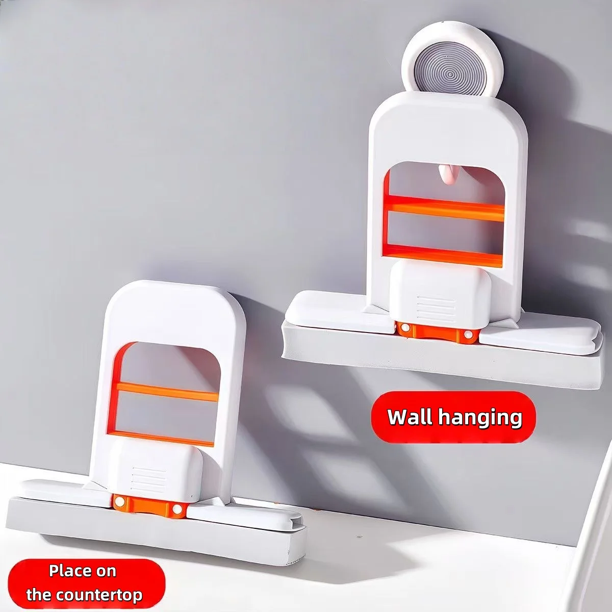 Mini Cleaning Self Squeezing Small Mop Sponge Mop Head Household Desktop Cleaning Small Mop Mini Cleaning Short Handle Mop
