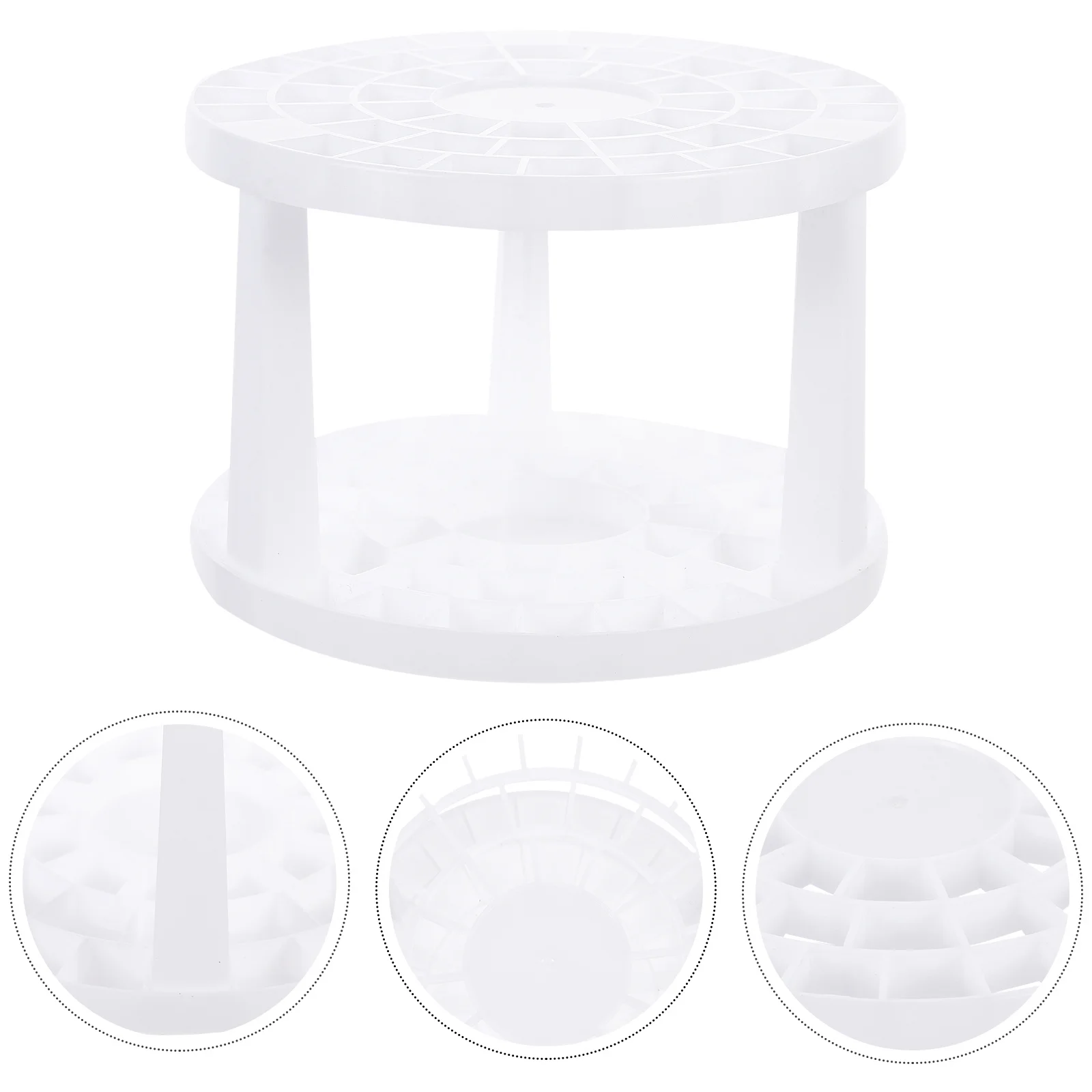 حامل قلم متعدد الوظائف 49 فتحة التصميم الإبداعي فرشاة قلم رصاص تخزين الرف لمكتب المدرسة المنزل سطح المكتب ديكور المنظم #3