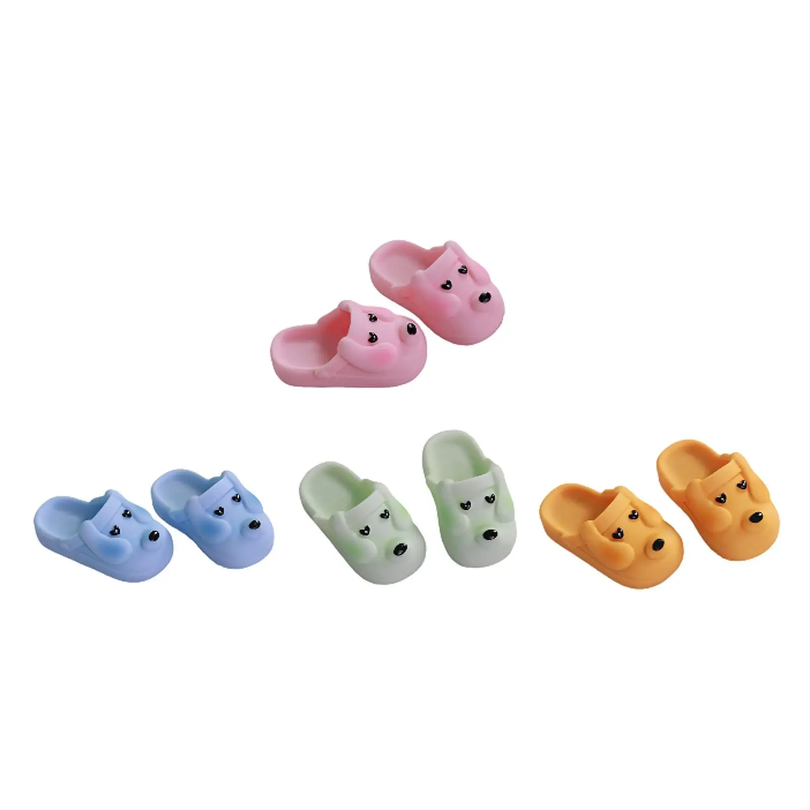 

BJD Doll Slippers Cartoon Sandals for 1:6 Doll Action Figures Handmade Gifts