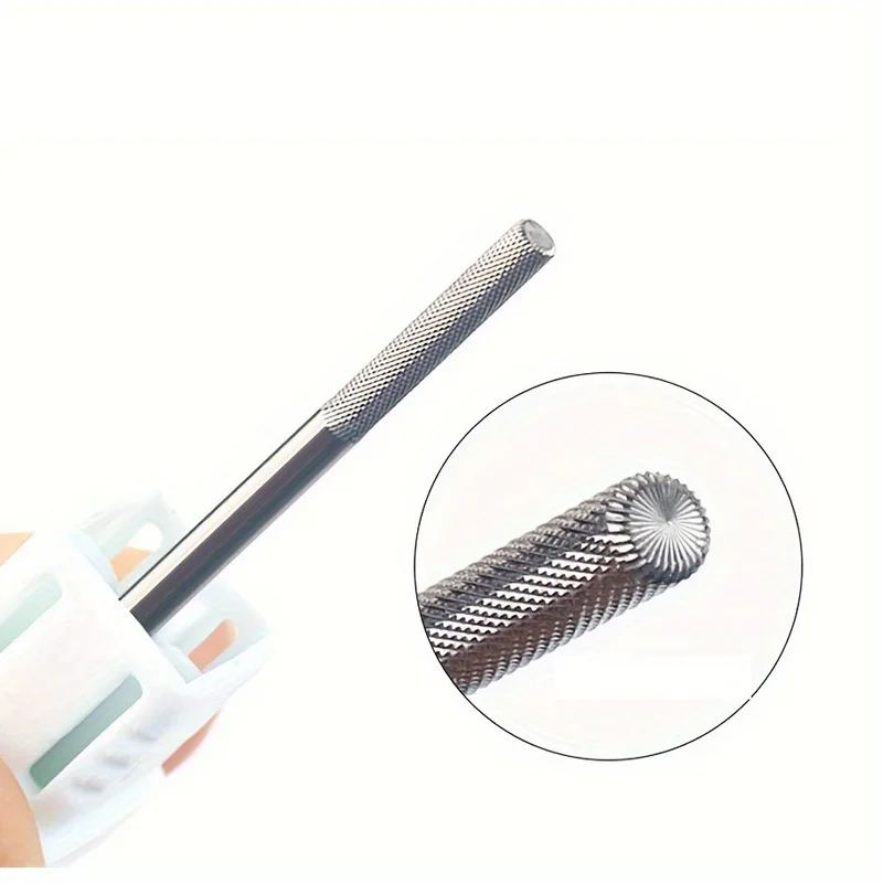 1 قطعة التنغستن الصلب المهنية مسمار مثقاب ملفات الأظافر هلام البولندية إزالة لدغ لآلة كهربائية أداة تنظيف البشرة #1