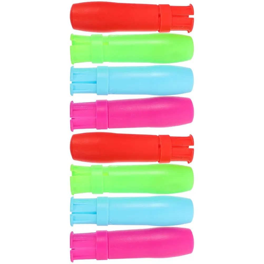 

8Pcs Chalk Holder Plastic Adjustable Chalk Extension Clip for School Office Home Use Keeps Hands Clean Prevents Breakage