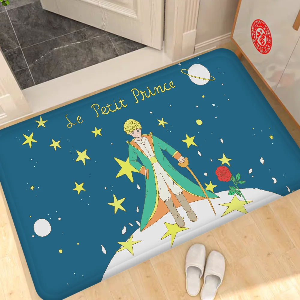 The Little Prince Bathroom Mat Kids Room Bedroom Decoration Balcony Anti-Slip Doormat Living Room Bedside Area Rugs