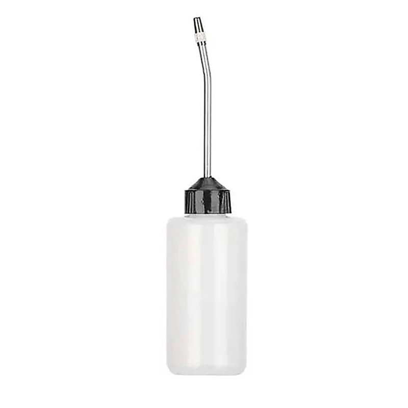 1pc Sewing Machine Oil Bottle Iron Spout with Cap Plastic Long Nozzle Storage Pot Oiler Oil Dispenser Sewing Accessories  120ML