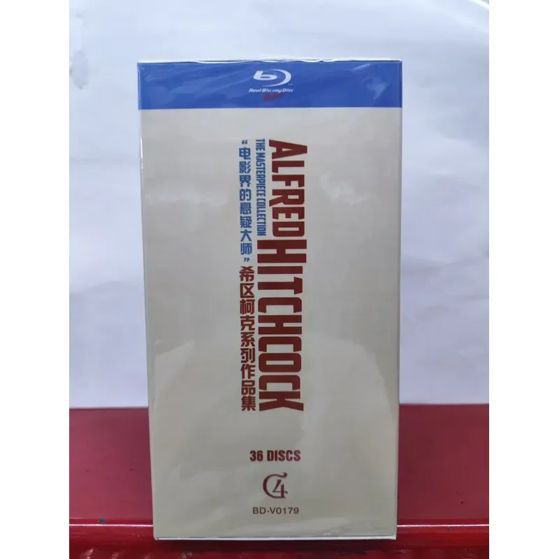 Complete Works of Hitchcock Master of Suspense Blu-ray 36-disc Box Set Brand New and Unopened