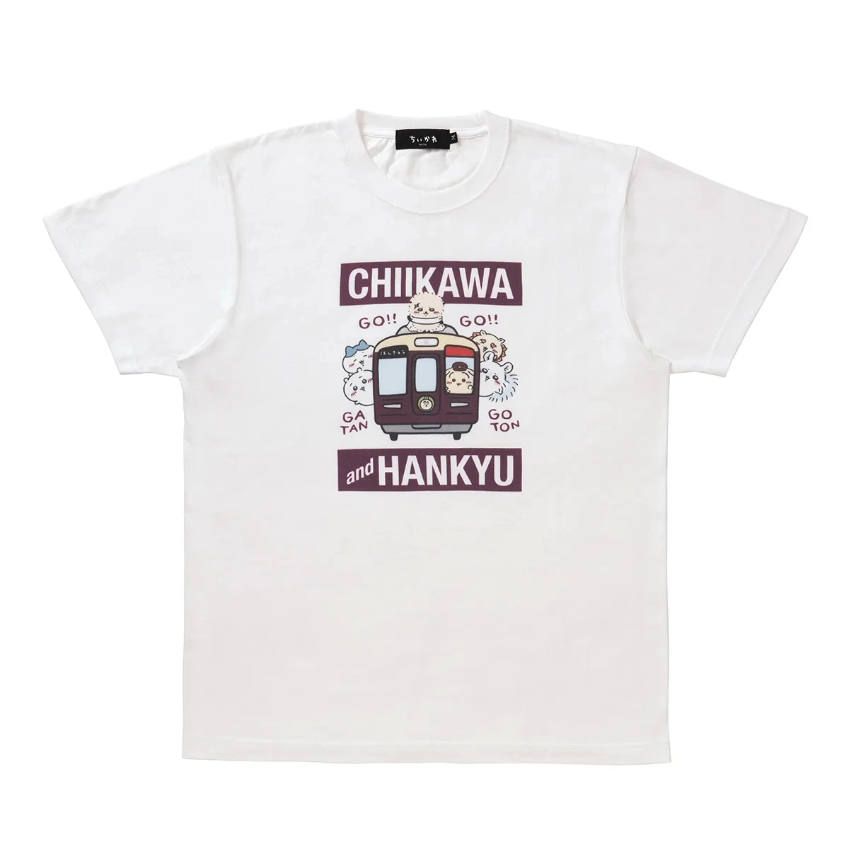 2026 ChiikawaHankyu Tram Summer Parent Child Pure Cotton T-shirt Comfortable, Breathable, High Quality Ins Y2k