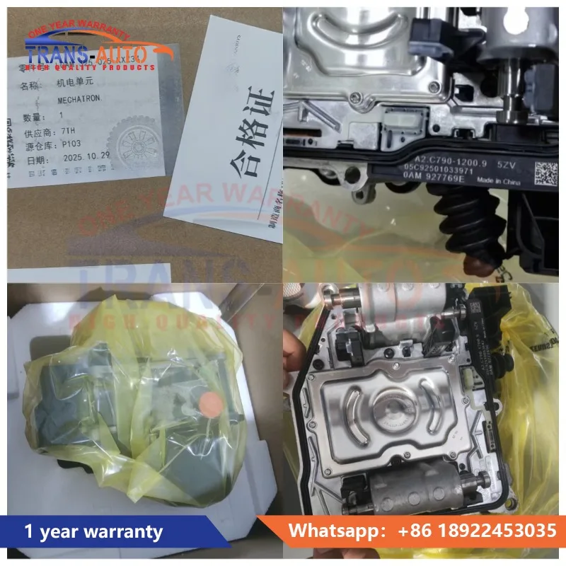 Original brand new with packaging 0AM 0AM927769E 0CW DQ200 DSG7 Gearbox Mechatronic Valve Body for Germany VW Audi Skoda Seat