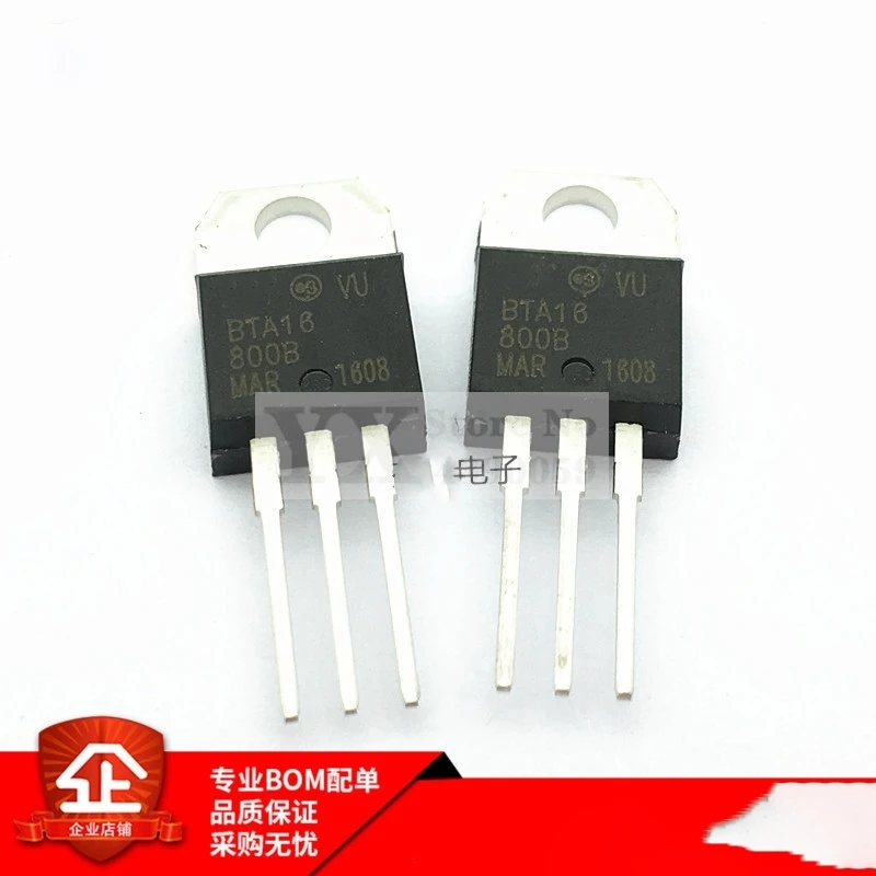 5-20PCS BTA16-800B BTA16800B  BTA16 800B 16A 800V Bidirectional thyristor Brand