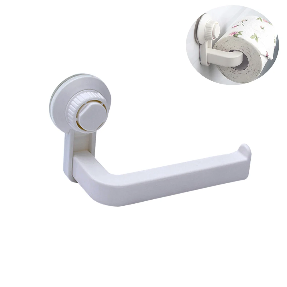 

Suction Cup Paper Towel Holder Towels Dispenser for Tissue Box Napkins Stand Toilet Table Holders