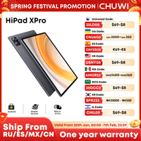 CHUWI HiPad XPro Android 12 Tablet,10.51'' FHD, 6GB RAM 128GB ROM, 1TB Expand, 4G LTE Tablets, Unisoc T616 13MP+5MP Camera