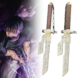56cm Fushiguro Toji Katana Sword Anime Jujutsu Kaisen Cosplay Prop Metal Toji Knife Real Size Japanese Katana Samurai Sabre Toy