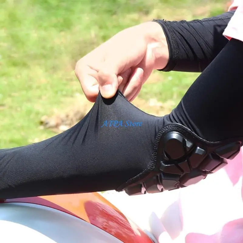

U13C 1 пара защитных рукавов для защиты от столкновений на мотоцикле, ледяные рукава улучшат ваши впечатления от езды