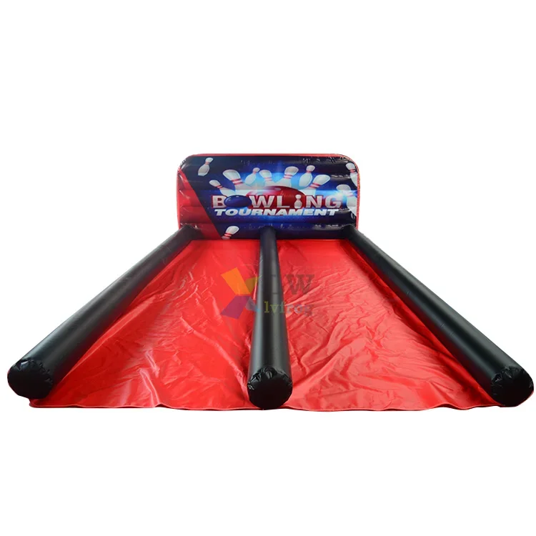 Cheap sport games inflatable human bowling giant inflatable bowling set