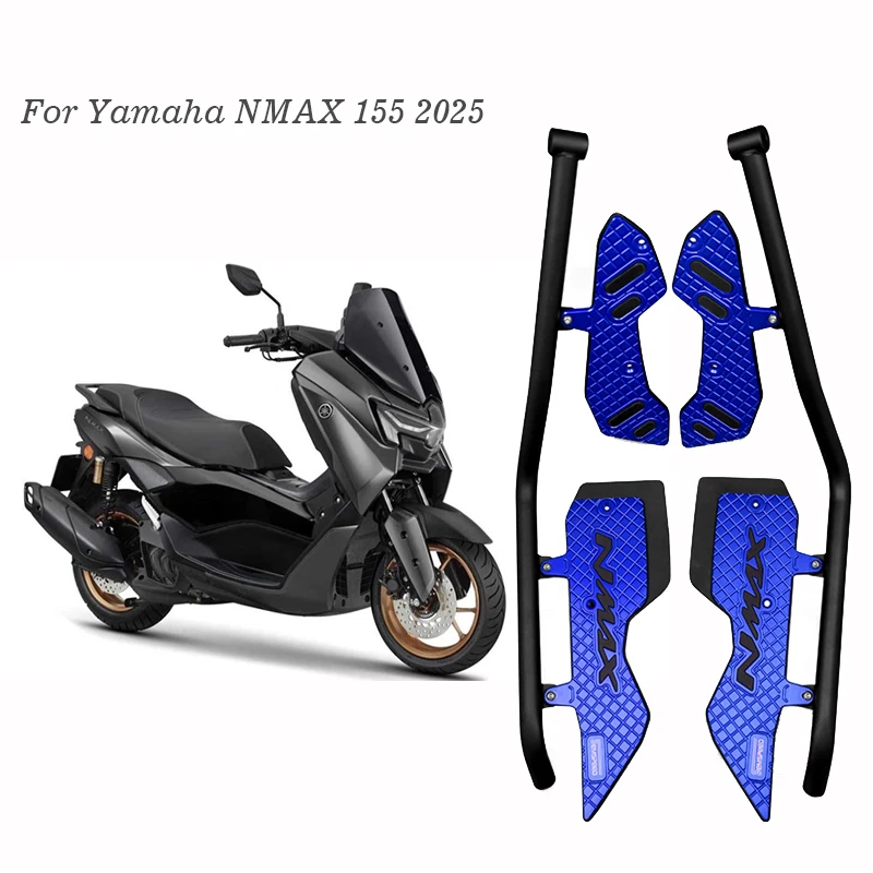 SEMSPEED For Yamaha NMAX 155 2025 Side Bumper Footrest Set Durable