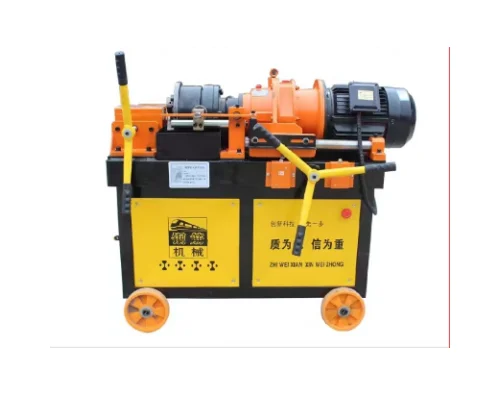 Fully Automatic Steel Bar Rolling Machine for HGS40 HGS45 Rebar Thread Rolling Equipment CNC Thread Rolling Machine for