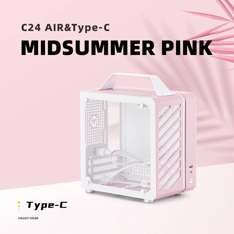 メカニックマスター C24 ミニITXデスクトップケース ガラスパネル