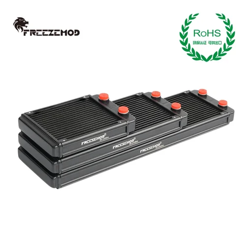 Imagen 2 del producto Radiador de aluminio de refrigeración por agua para PC, multicanales, 60mm, 80mm, 90mm, 120mm, 240mm, 360mm, 480mm para aparatos de belleza LED para ordenador