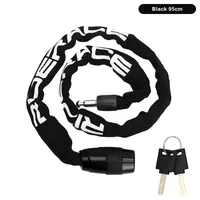 95cm Motorcycle Chain Lock Portable Anti-theft High Security MTB Mountain Bike Lock With 2 Keys For Scooter Electric E-Bike