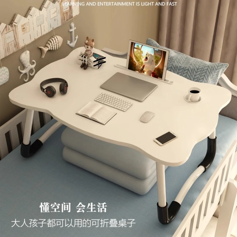

Standing Folding Computer Desk L-Shaped Bed Gaming Ergonomic Lap Laptop Corner Portable Minimalist Modern Adjustable Office