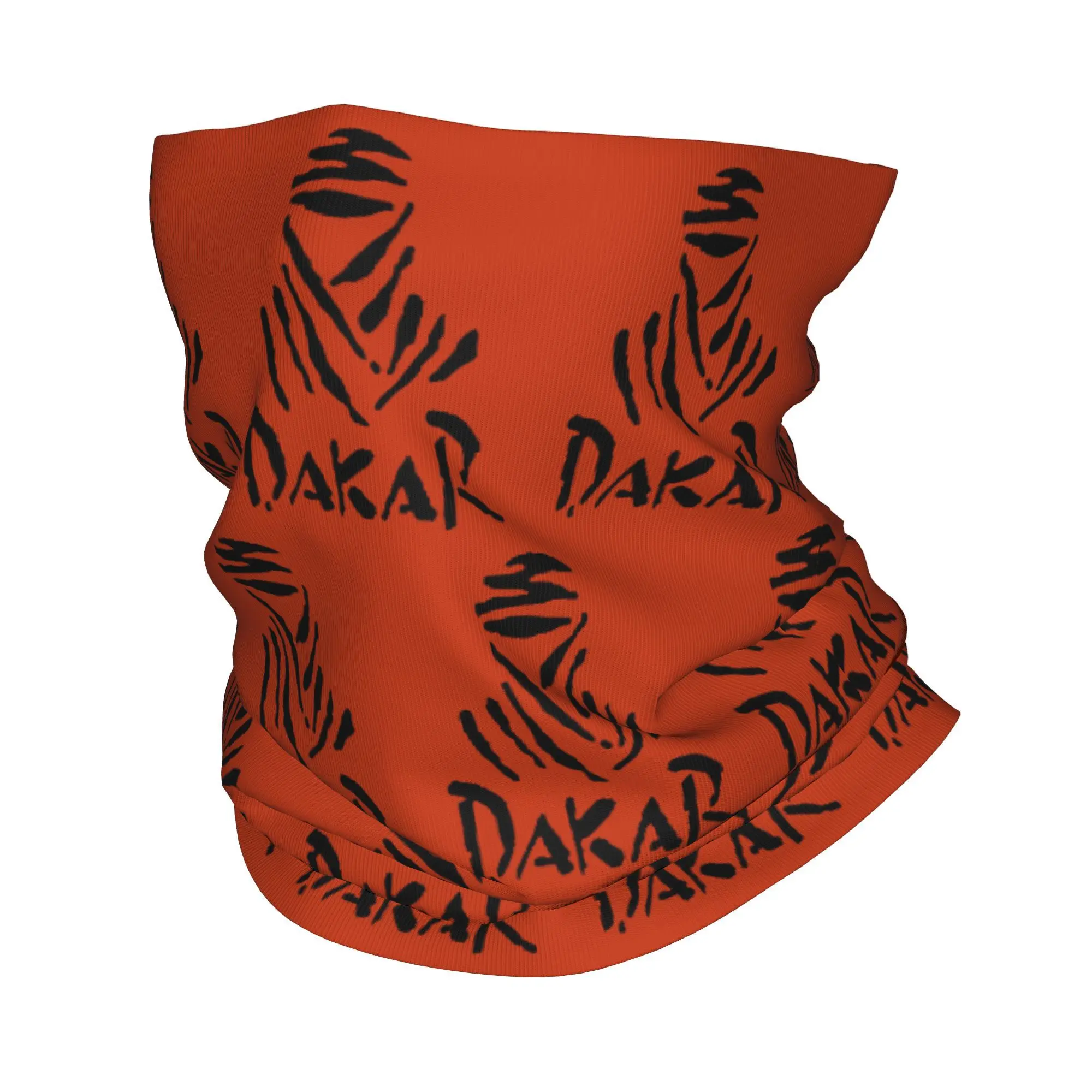 Custom D-Dakares Off Road Racing Bandana Neck Warmer Men Women Winter Ski Tube Scarf Gaiter  Face Cover