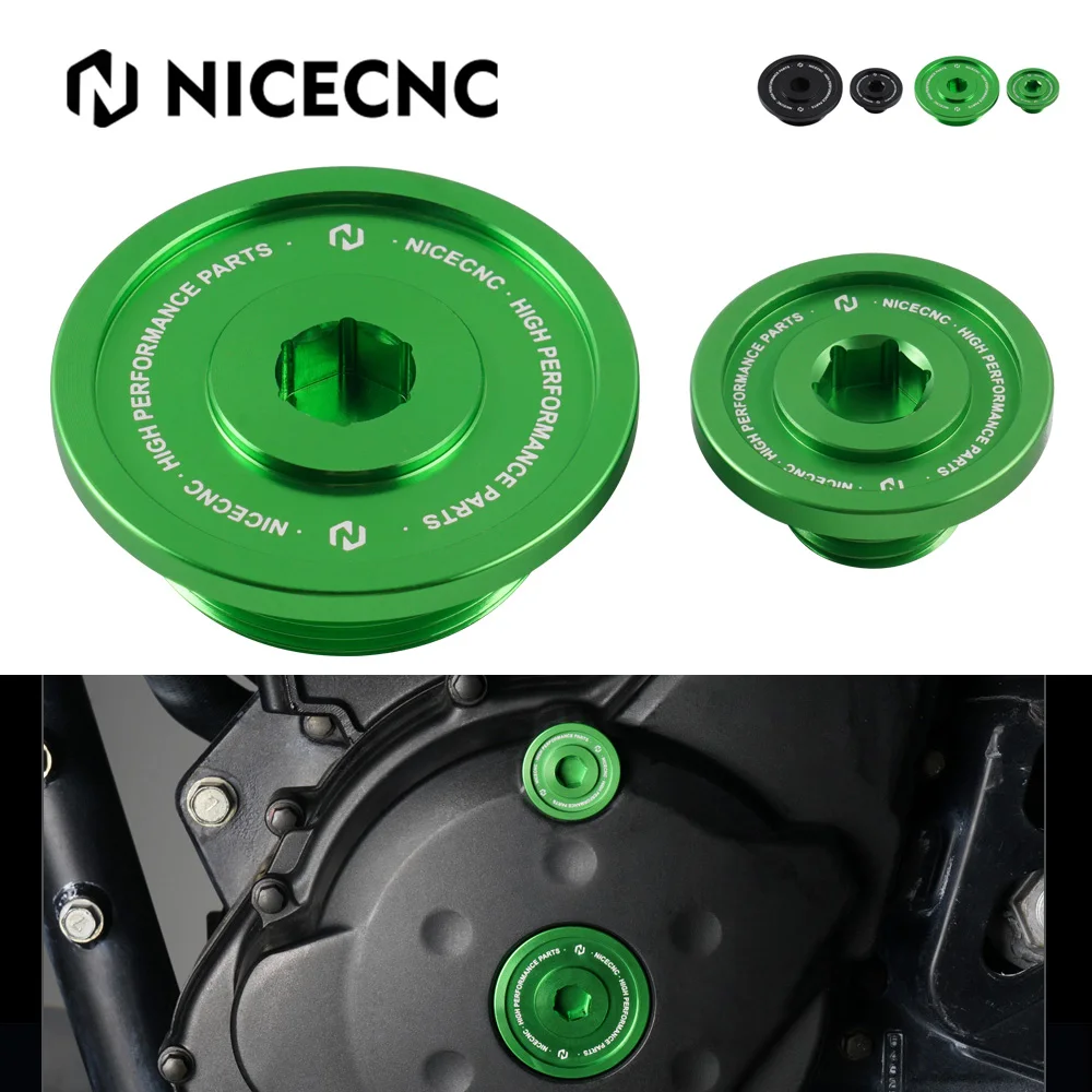 

NiceCNC крышка двигателя, заглушки, шатун, винт для KAWASAKI KLR650 KLR 650 1987-2022 2021 2020 2019 2018 2017 2016