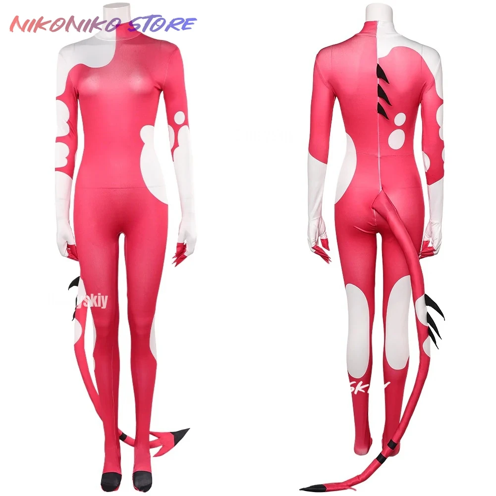 زي تنكري لزعيم الشر للتلفزيون سترايكر بليتز مع ذيل ملابس فانتازيا للبالغين بدلة حفلات الهالوين #3