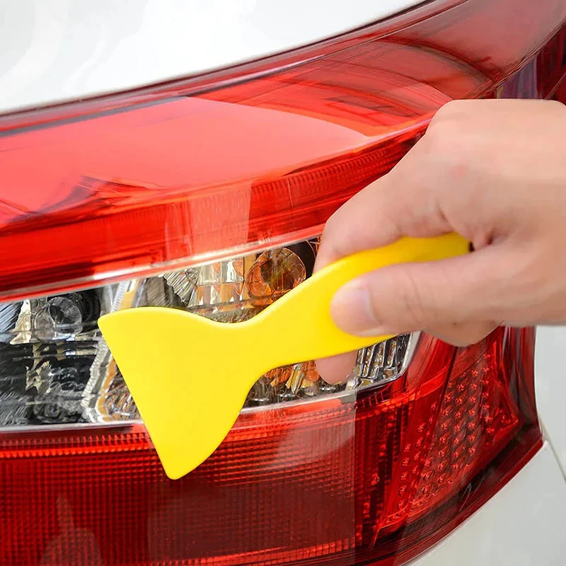 1-10pcs Auto Plastic Scraper Car Clean Tool Window Cleaner Windshield Snow Shovel Glass Water Glue Remove Wiper Squeegee Knife