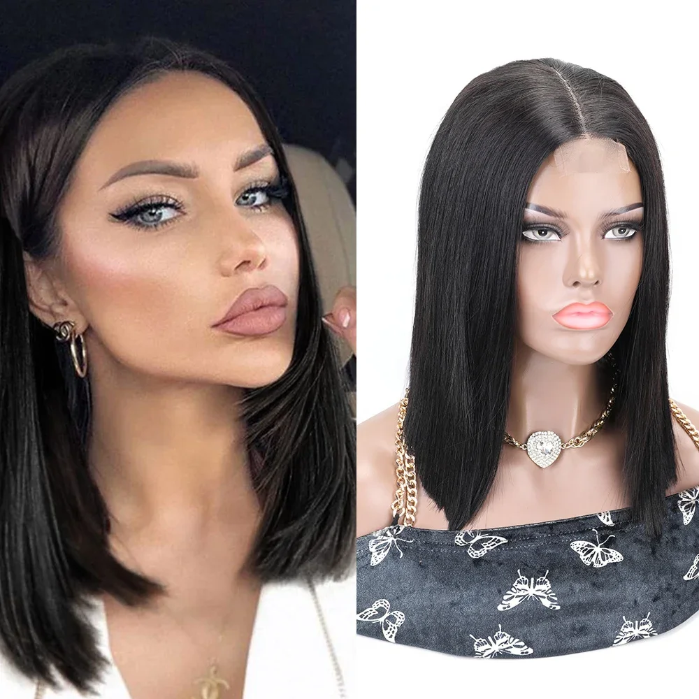 

Vietnam Raw Hair Bone Straight BOB Wigs for Women Lace Front Human Hair Wig Perruque Cheveux Humains Bone Straight Bob Hair Wig