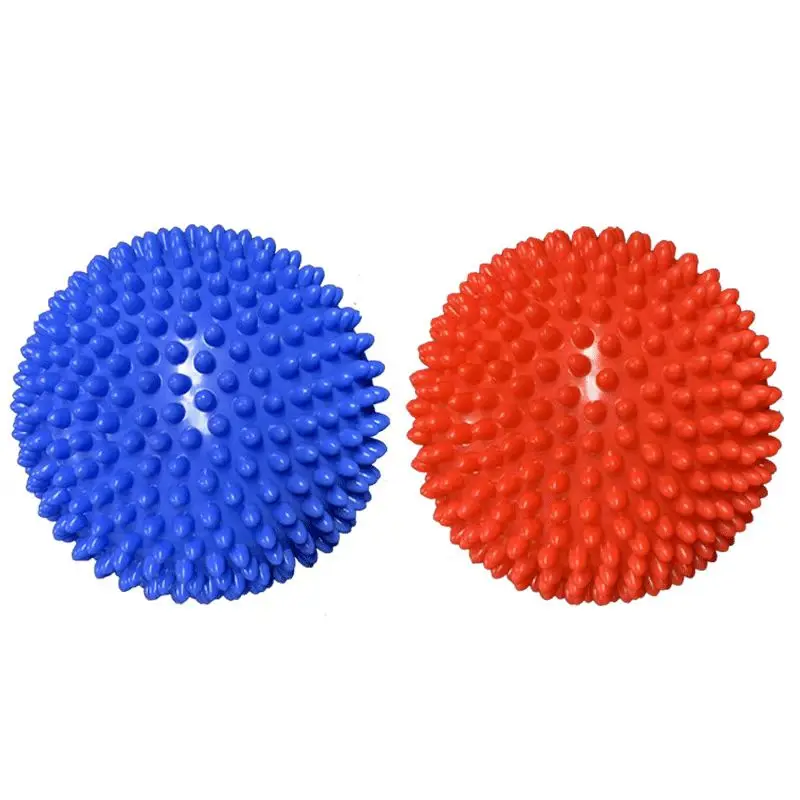 1pc Yoga Exercise Pomegranate Ball, Half Round Foot Massage Ball, Balance Ball For Body Training, Muscle Relaxation