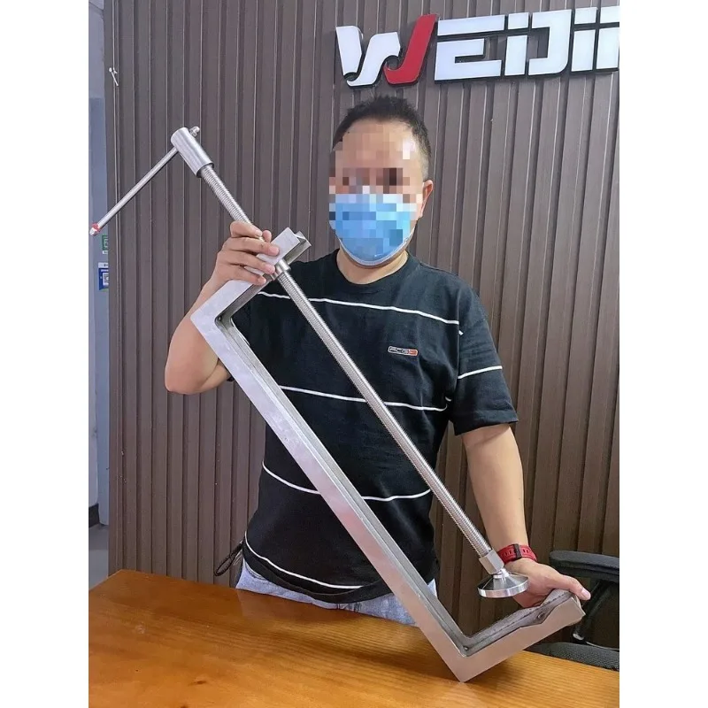 

304 Stainless Steel [Industrial Grade] Heavy Duty F Clamp G Clamp C Type Fixed Clamp Tool