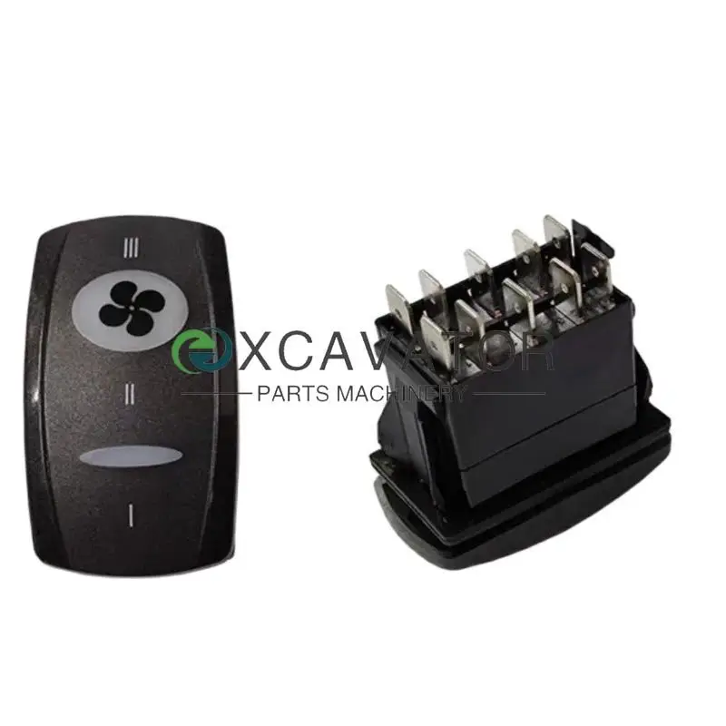

214-4695 Fan Switch Caterpillar Excavator Construction Vehicle Parts Pushbutton