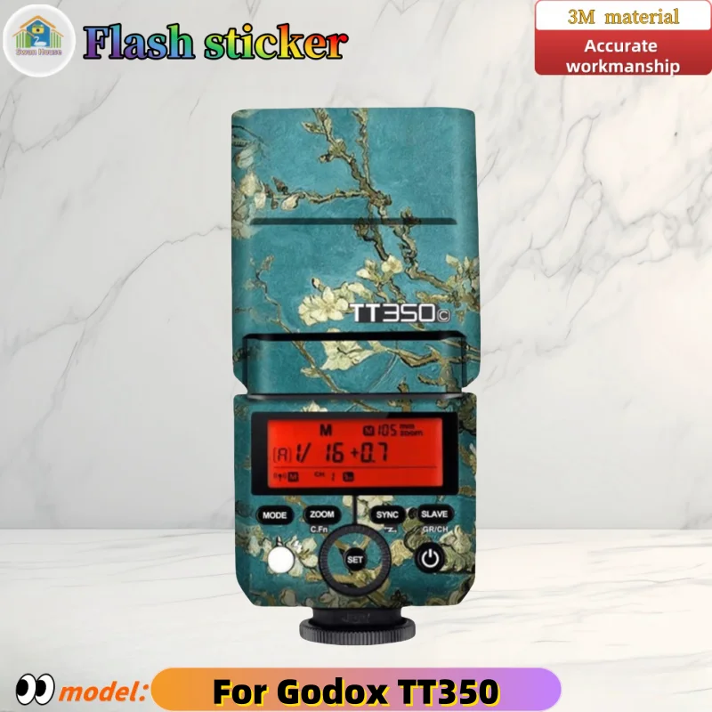 

For Godox TT350 Flash sticker, DIY skin,Precision tailoring wear-resistant protective film