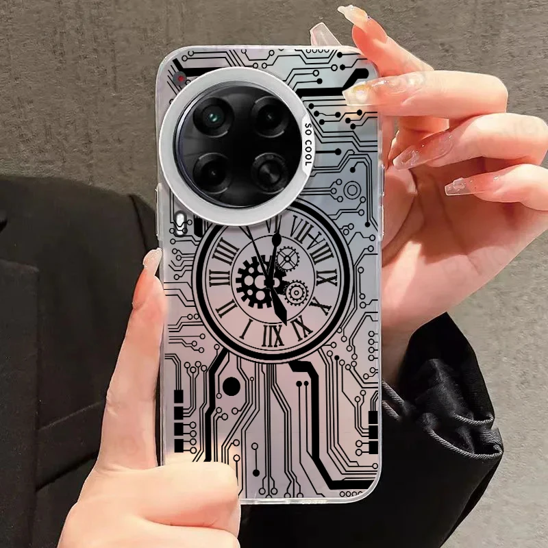 For Tecno Camon 30 Premier,Tecno Camon 30s Pro Tecno Camon 20 Pro 4G 5G Luxury Cartoon Style Laser Phone Case No.44
