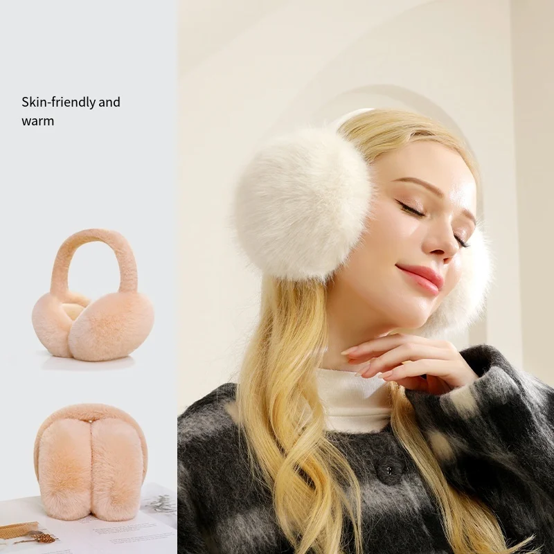 غطاء للأذن لفصل الشتاء يفشل الأذن القابلة للطي للنساء والرجال والفتيات غطاء للأذنين الناعم للطقس البارد لتدفئة الأذن عقال إكسسوارات الشتاء