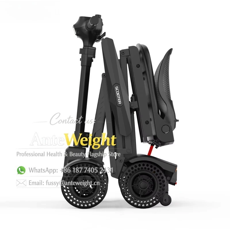 

250W All-Terrain Outdoor Mobility Scooter for Adults Fully Automatic 4-Wheel Folding Design Off-Road Capable 150kg