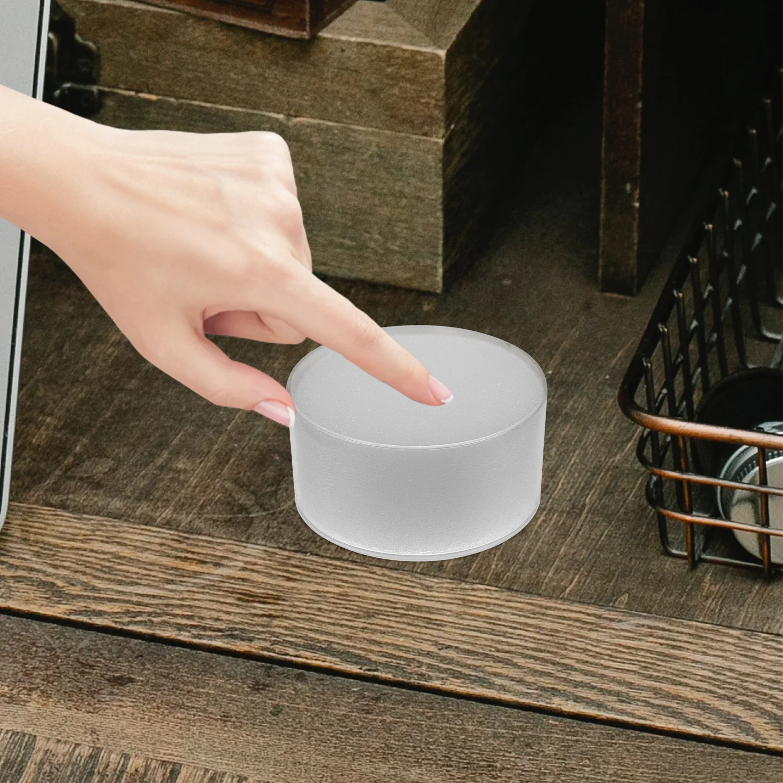 10Pcs Cash Counting Fingertip Moistener Premium Sponge Plastic Material Quick Count Money Device for Tellers Mail Room Clerks