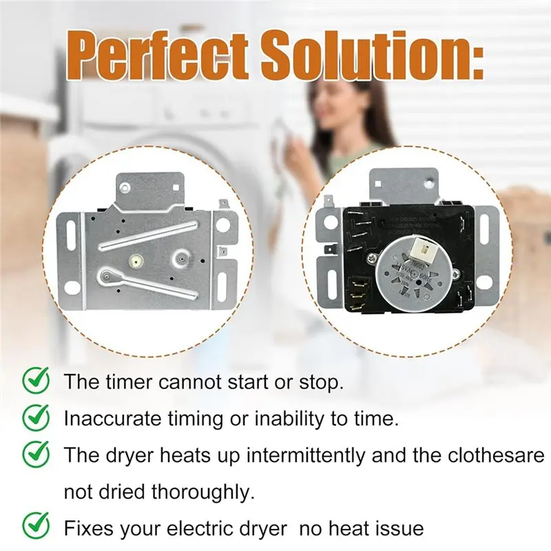 [NEW!A38F】 W10642928 WPW10642928 Dryer Timer For Maytag MEDX655DW1 MEDX655DW0 MGDX655DW2 MGDX655DW0 Dryer Timer Replacement