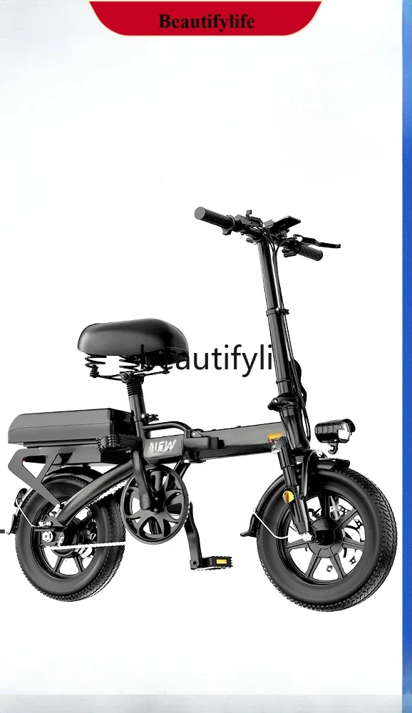 

AB02 Специальный складной электрический велосипед из алюминиевого сплава, сверхлегкий портативный маленький мужской аккумуляторный автомобиль