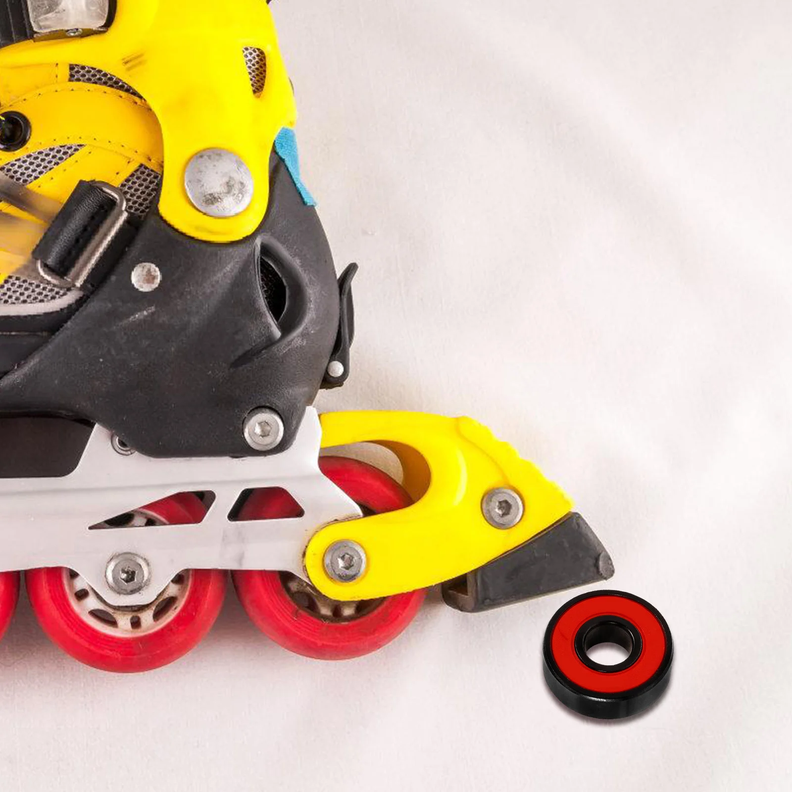 4 قطعة محامل لوح التزلج المعدنية عالية المتانة السلس دوران Longboard حذاء تزلج بعجلات سكوتر محامل عالمية قوية