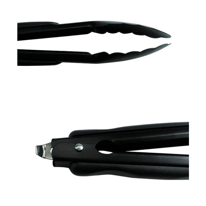 BBQ Food Clip Kitchen Tongs Kitchen Utensils Kitchen Chief Tongs Stainless Steel Portable For Picnic Barbecue Cooking 33.5cm