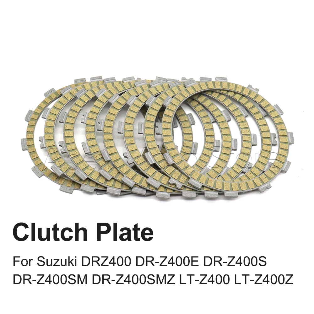 

Motorcycle Accessories Clutch Plate Friction Disc Kit For SUZUKI DR-Z400 LT-Z400 DRZ400 DRZ 400 400E 400S 400SM LTZ 400 400Z