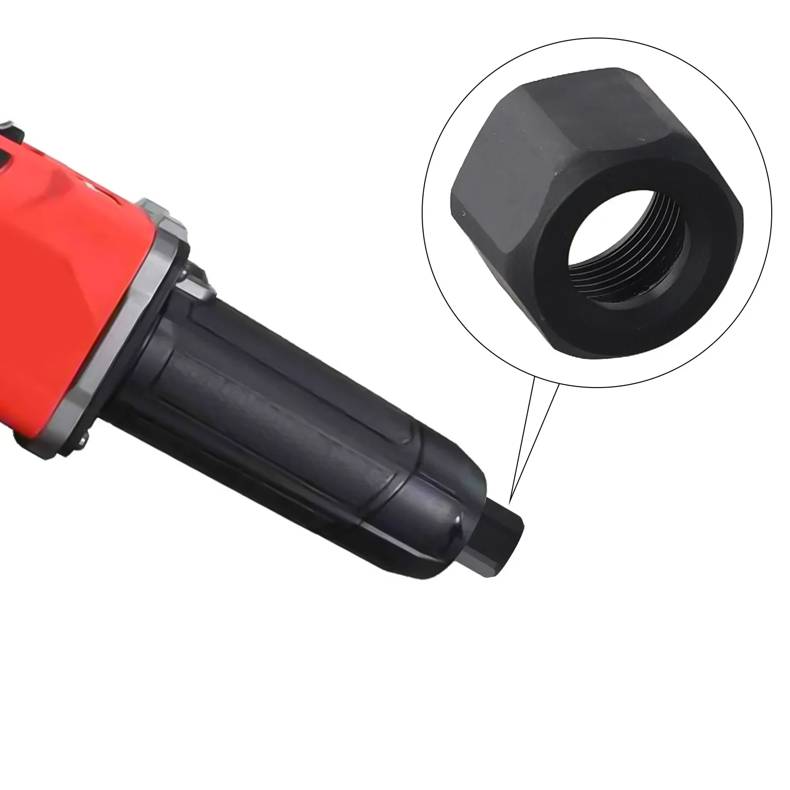 

This Black Collet Nut is a Must Have Accessory for Your Collection of Die Grinders including model numbers from the list