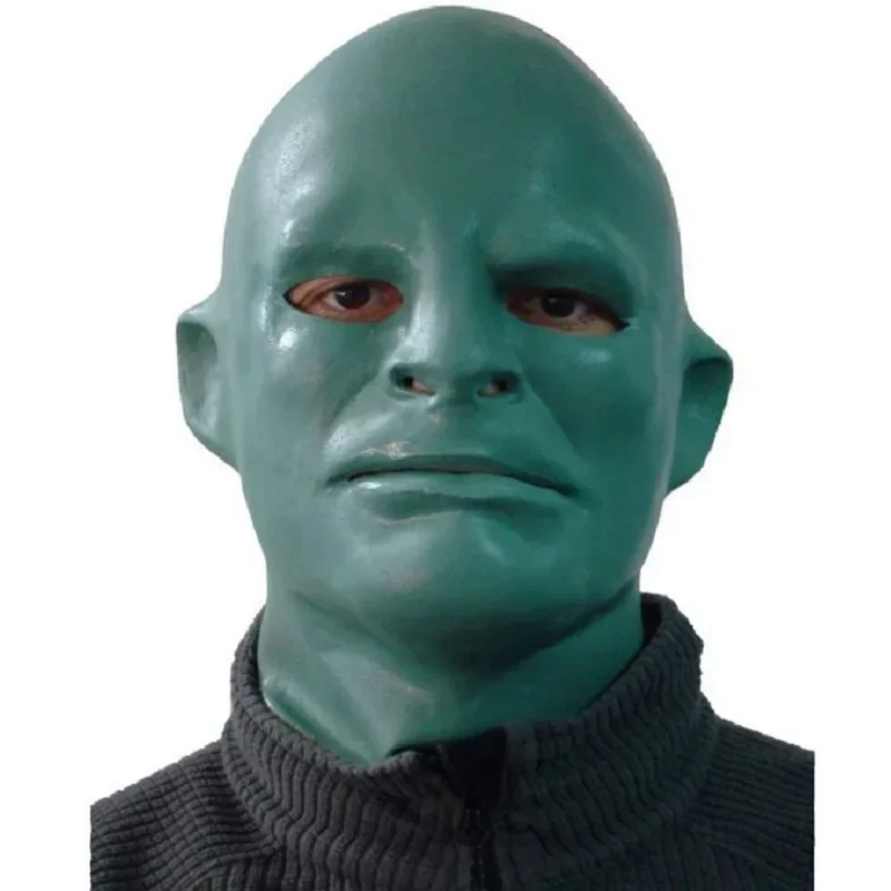 Realistic Party Dress Deluxe Latex Fantomas Mask for Halloween Party Carnival Fancy Dress Props Y