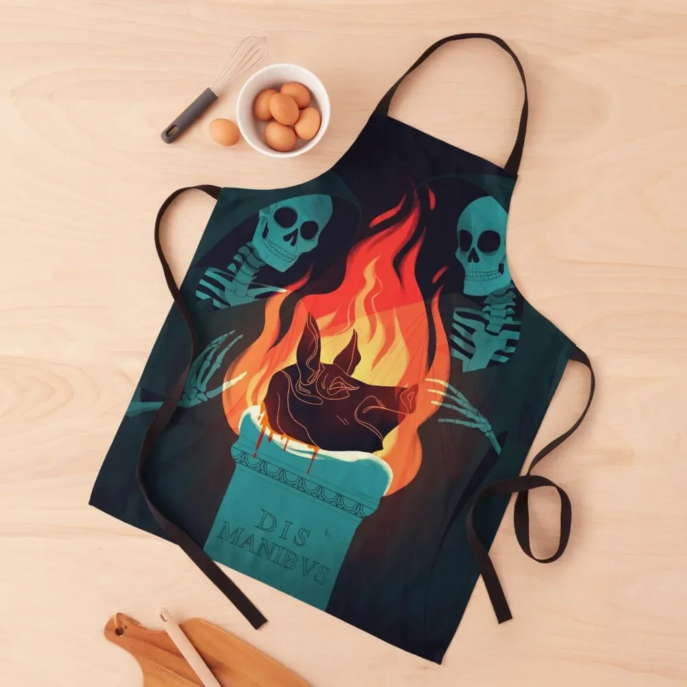 Midnight Feast Apron waterproof for women chef for man Kitchen accessories Apron