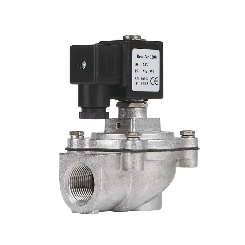 DMF-Z-25 / 20 Right Angle Straight Through 1 Inch DN25 DN20 AC220V DC24V Pulse Solenoid Valve