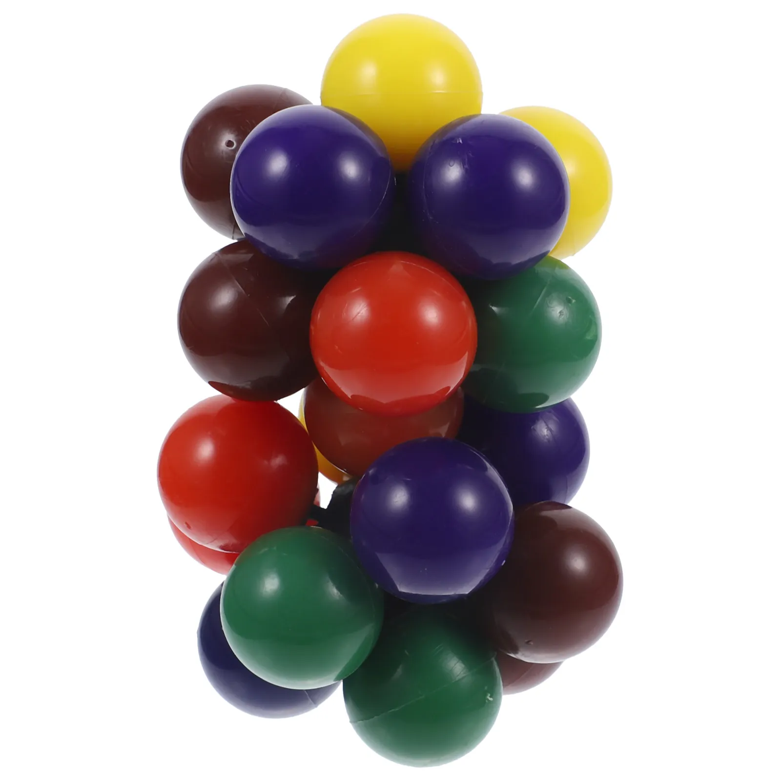 Rainbow Beads Stress Relief Balls – 2pcs Changeable Sensory Fidget Toys for Anxiety Reduction & Focus