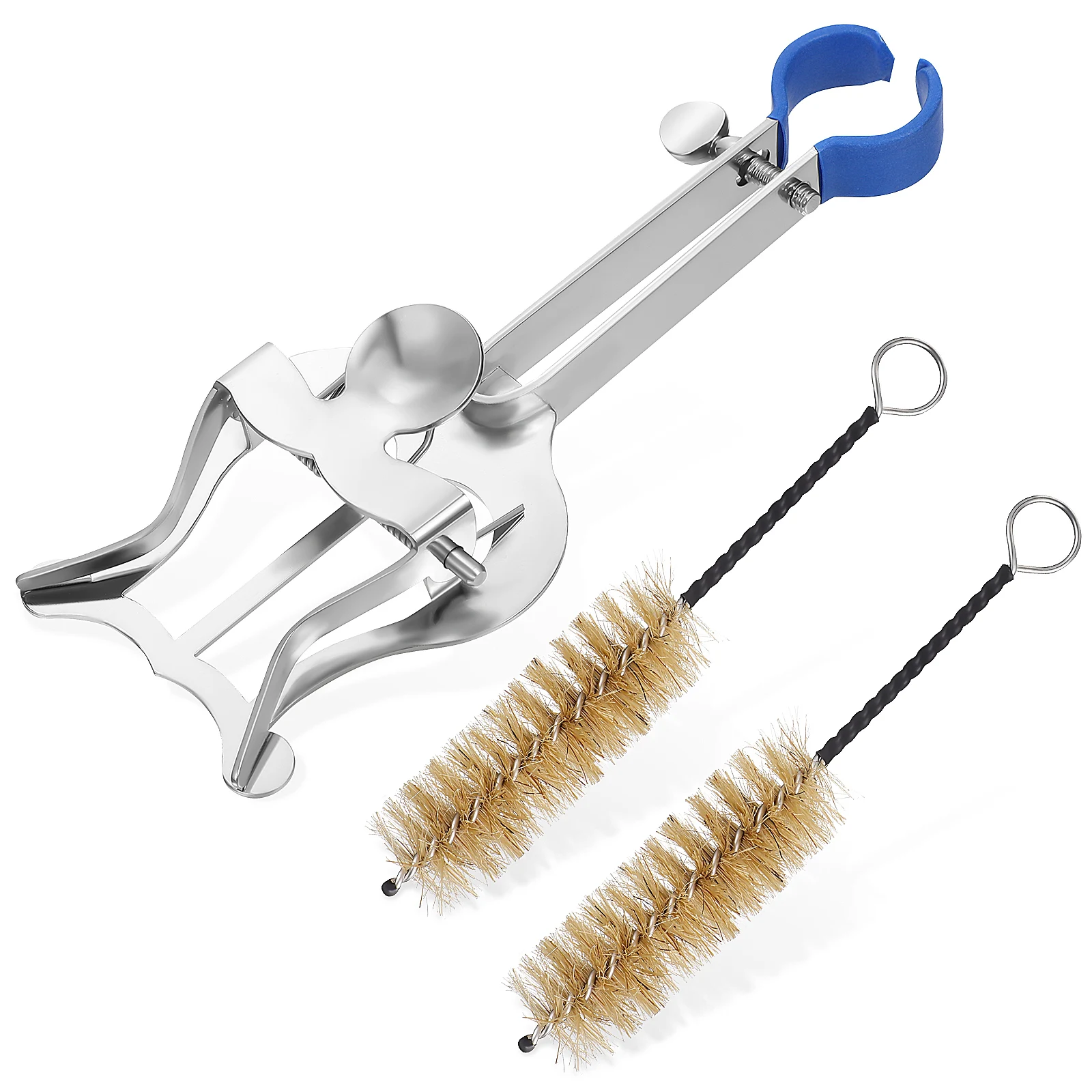 

1pcs s Metal Marching Trumpet Music Score Stand Clip Cleaning Brush Set Rubber Pad Anti Shake Sheet Music Holder Accessories