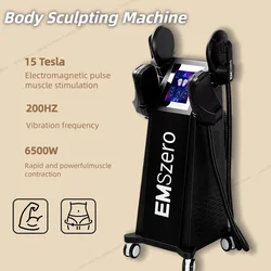 High Power 15Tesla 6500W EMSzero Neo EMS Body Sculpt Machine RF Fat Loss Muscle Training Slimming Beauty Device