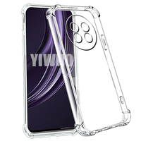 Airbag Transparent Phone Case for Oppo Realme 13 Pro 12 11 10 9 8 7 6 Pro Plus I 10i 4G 5G Shockproof Back Soft TPU Clera Cover