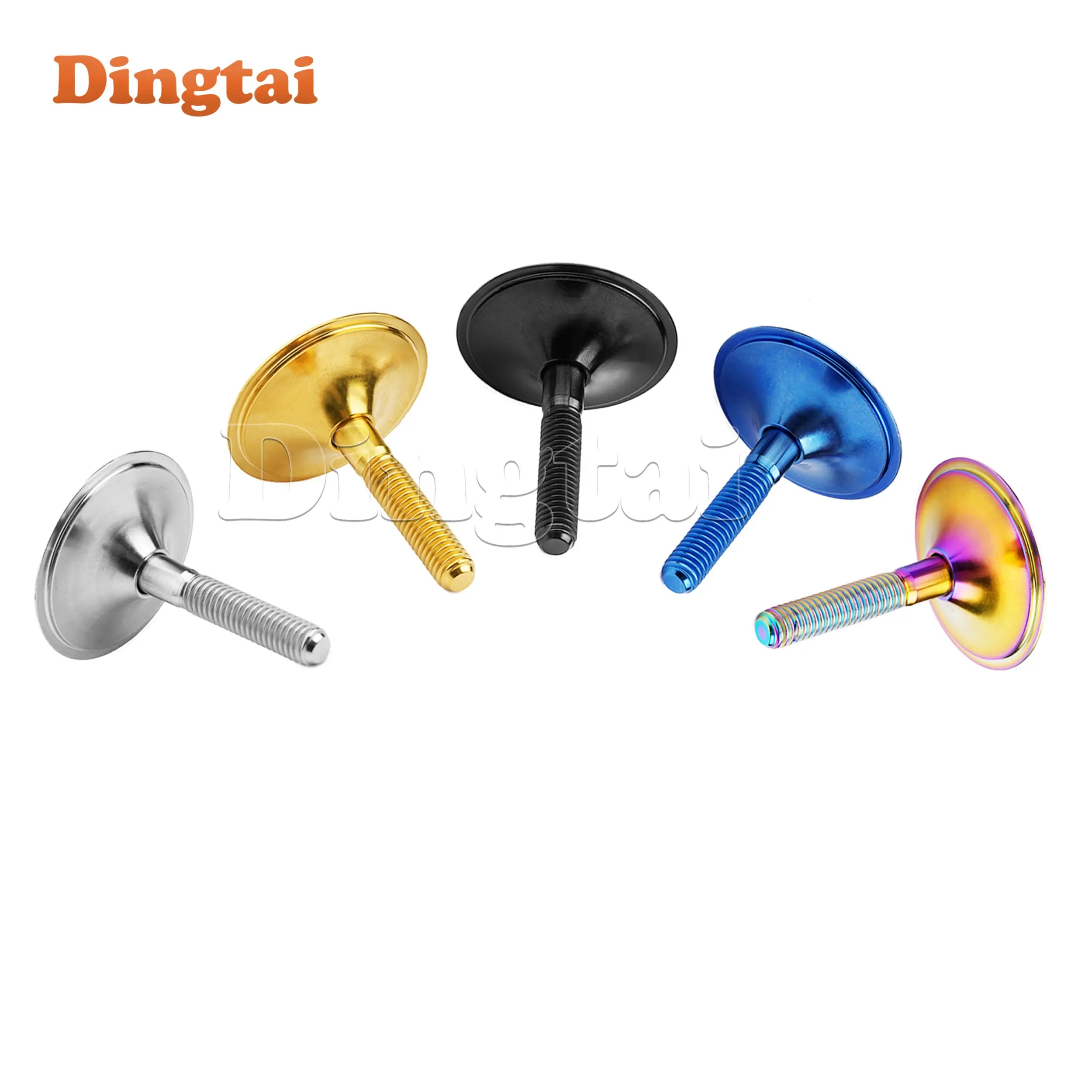 Dingtai Titanium  alloy top cover Square Screw with Washers for Bike Parts Fastener