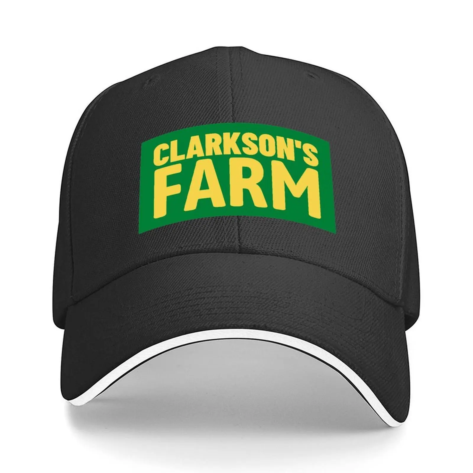 

Clarksons Farm - Yellow Baseball Cap custom caps Big Size Hat Trucker Cap Rave Designer Man Women's